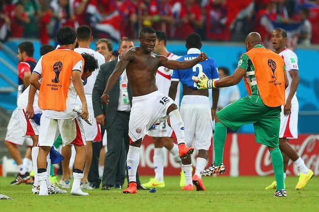 Timnas Kosta Rika di Piala Dunia 2014 (c) FIFA