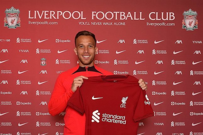 Liverpool kenalkan Arthur Melo sebagai pemain baru (c) AP Photo
