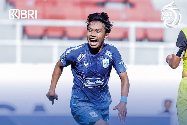 Selebrasi Riyan Ardiansyah usai mencetak gol ke gawang Persikabo 1973, Jumat (9/9/2022) (c) Liga Indonesia Baru