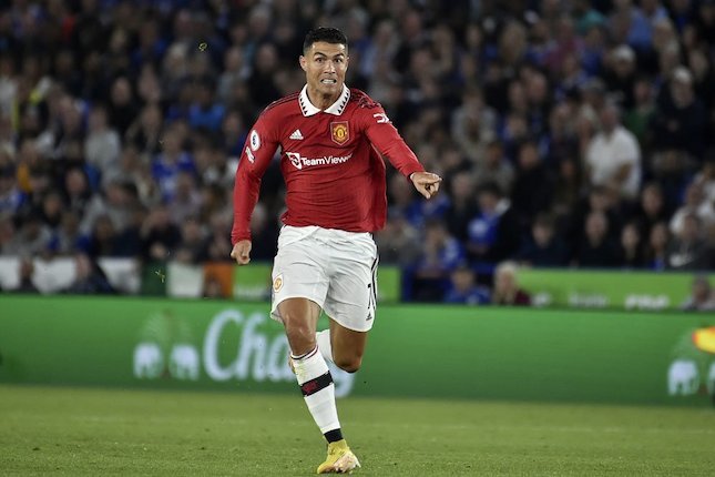 Penyerang Manchester United, Cristiano Ronaldo. (c) AP Photo