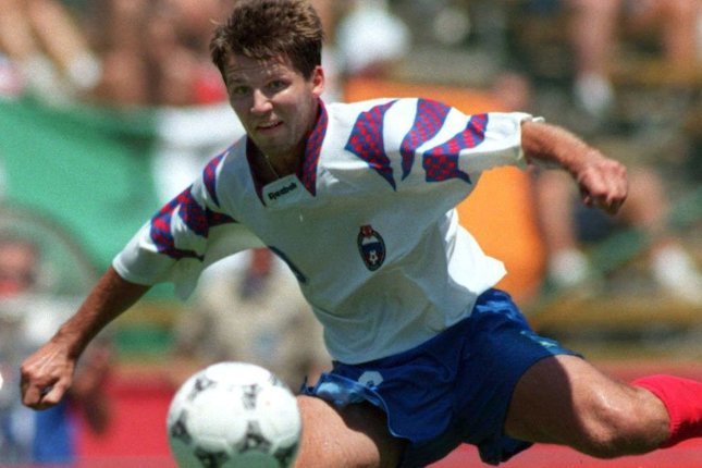 Aksi Oleg Salenko di Piala Dunia 1994 (c) FIFA