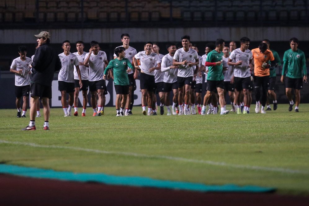 Geber Latihan 2 Kali Sehari ala Shin Tae-yong Membuat Fisik Pemain Timnas Indonesia Meningkat Pesat