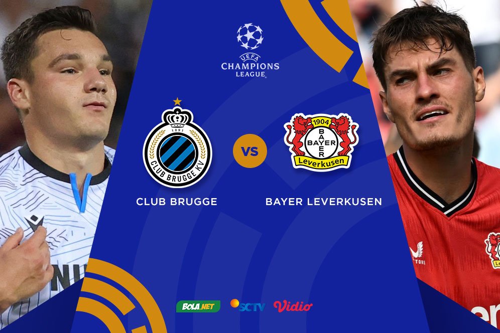 Prediksi Club Brugge vs Bayer Leverkusen 8 September 2022