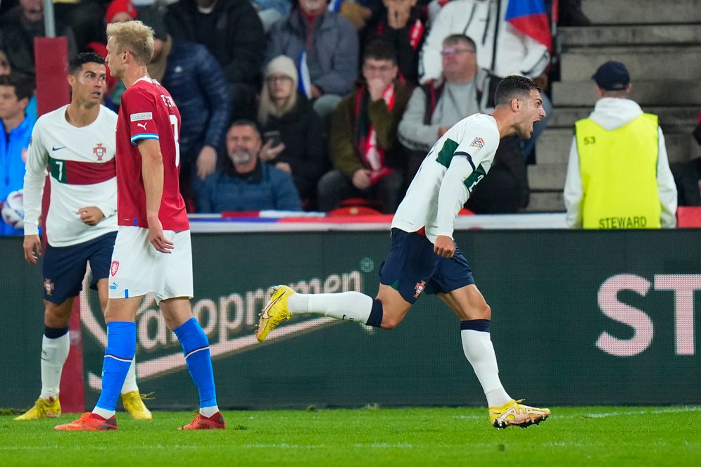 Man of the Match Republik Ceko vs Portugal: Diogo Dalot