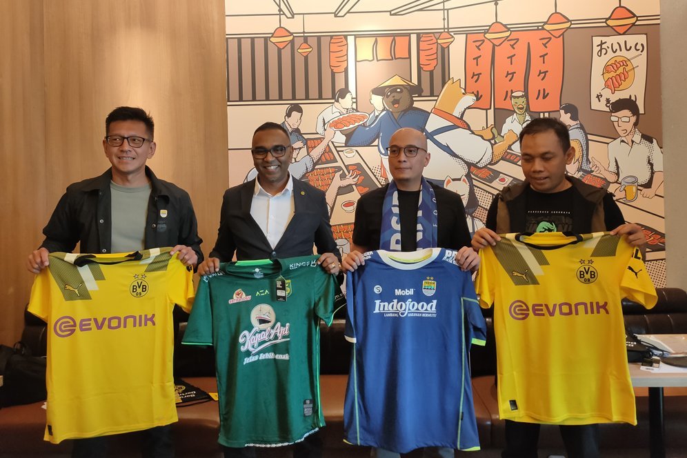 Resmi! Persib Bandung dan Persebaya Surabaya Jadi Lawan Borussia Dortmund di Indonesia