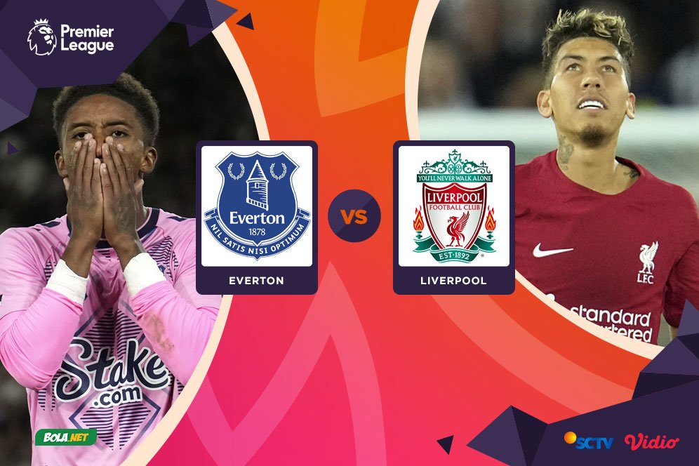 Jadwal Liga Inggris 2022-23: Everton vs Liverpool, Live Streaming di Vidio