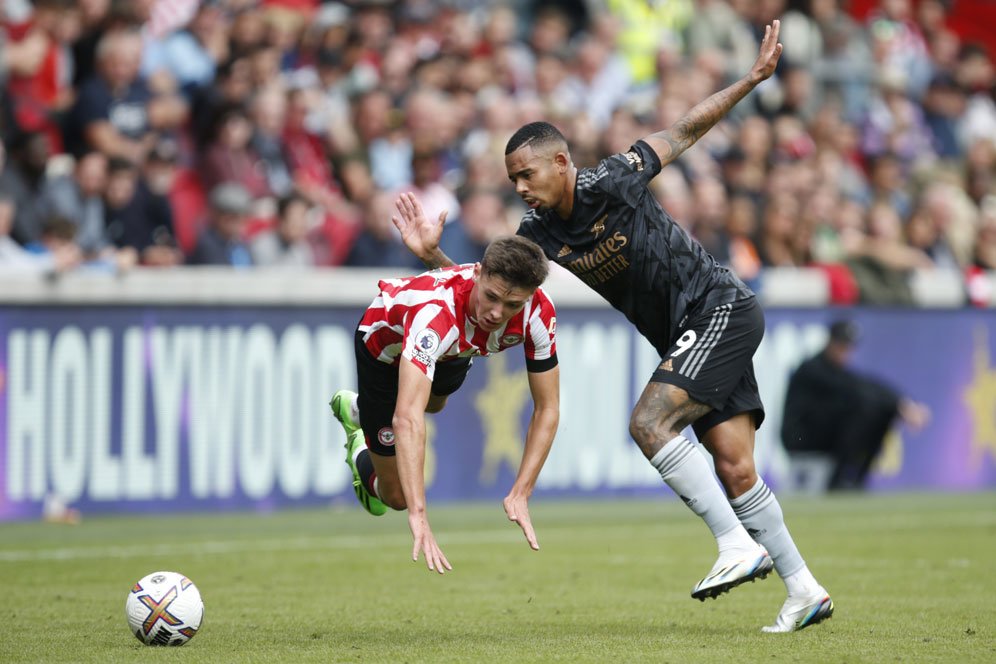 Man of the Match Brentford vs Arsenal: Gabriel Jesus