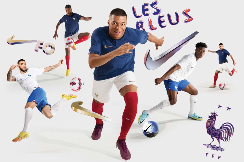 Simple dan Elegan, Yuk Intip Jersey Prancis untuk Piala Dunia 2022