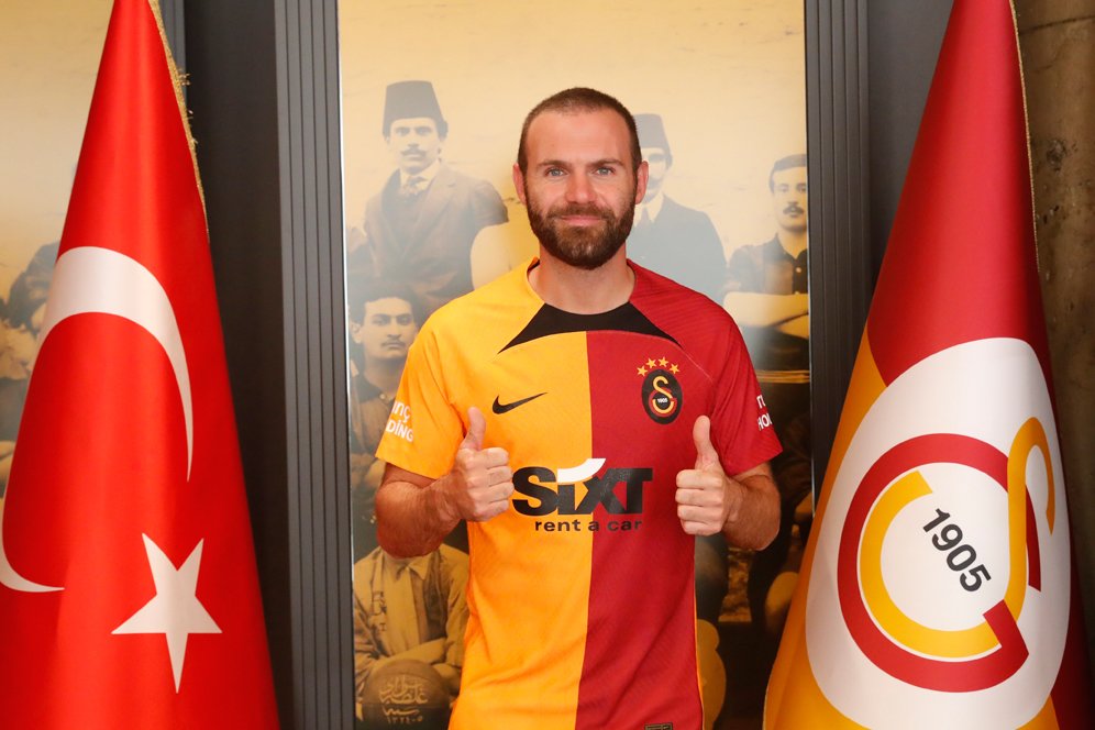 Usai Berpisah dengan Manchester United, Juan Mata Resmi Gabung Klub Turki