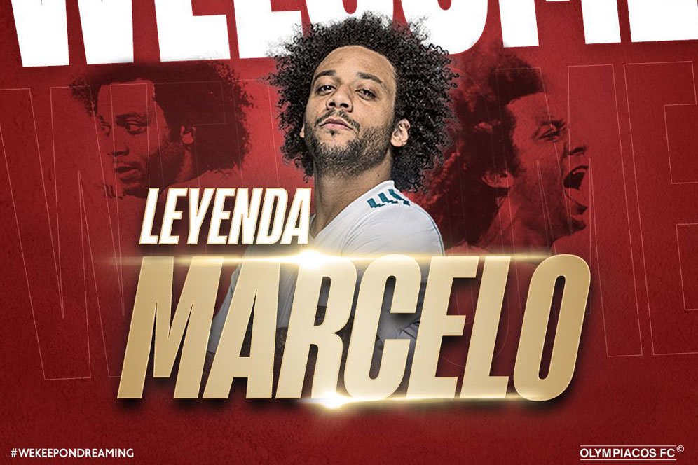 RESMI! Legenda Hidup Real Madrid, Marcelo Gabung Olympiakos