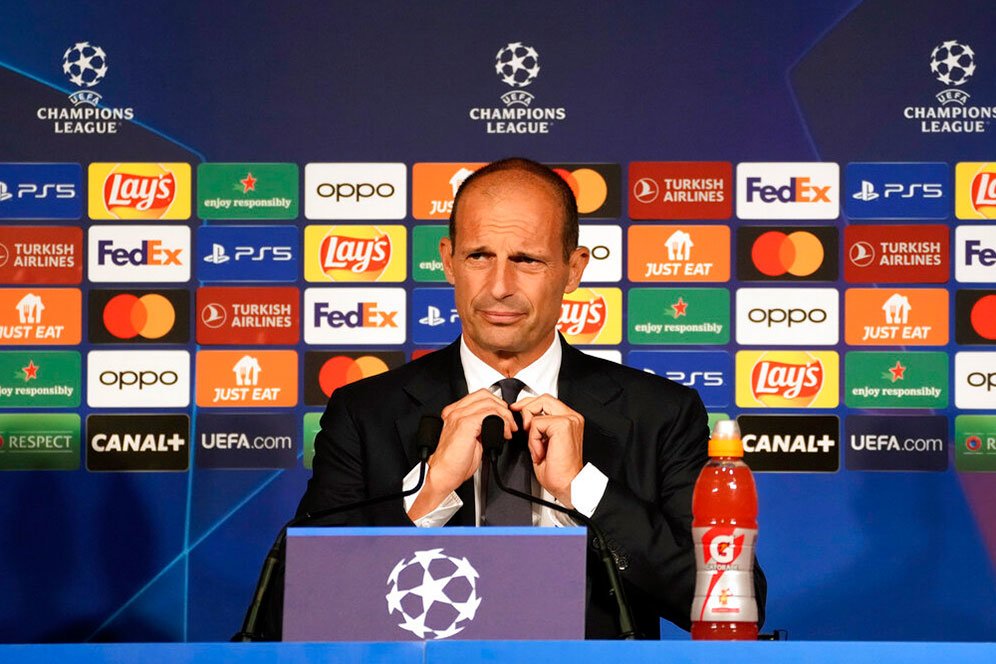 Juventus Kalah dari PSG, Massimiliano Allegri Anggap Permainan Tim Sudah Bagus