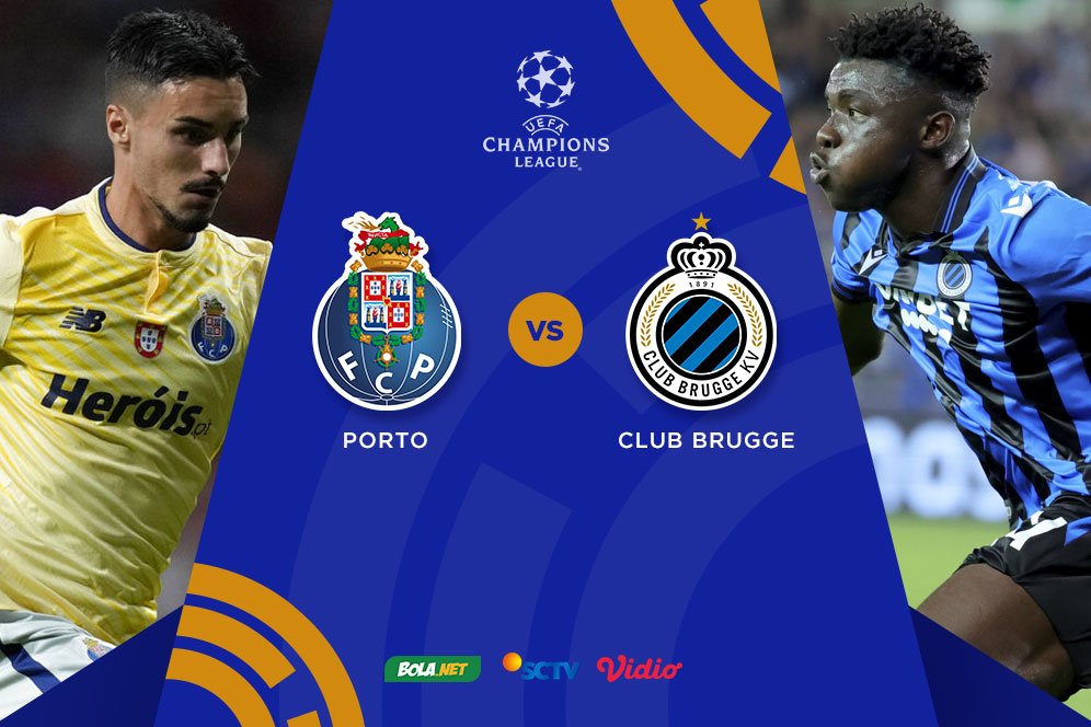 Prediksi Porto vs Club Brugge 14 September 2022