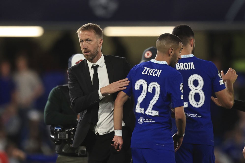 Respons Graham Potter Saat Chelsea Ditahan Imbang Salzburg: Ya, Kecewa dan Frustasi, Lah!