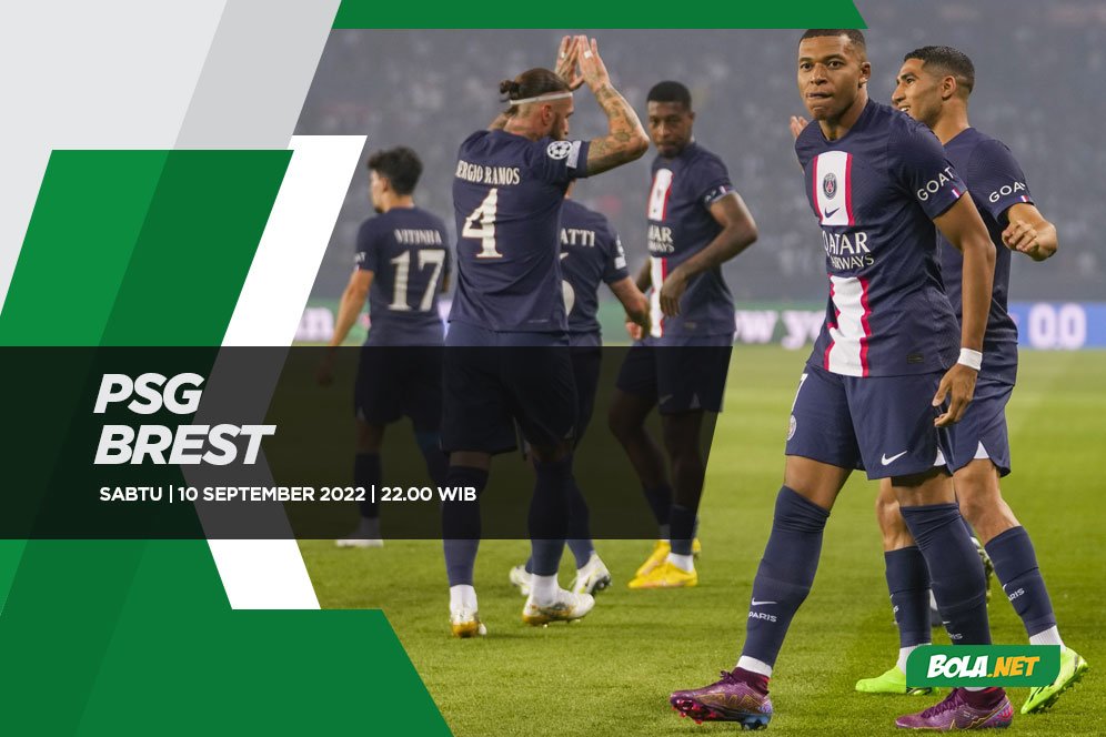 Prediksi PSG vs Brest 10 September 2022