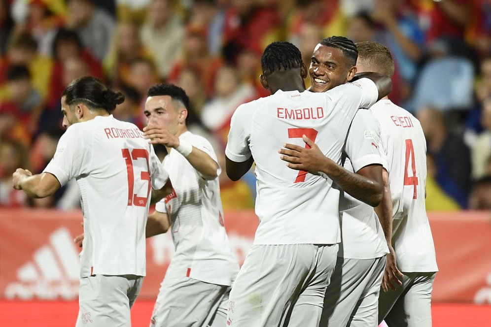 Hasil Spanyol vs Swiss: Skor 1-2