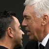 Real Madrid vs Barcelona: Carlo Ancelotti 2, Xavi 3