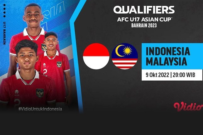 Jadwal Live Streaming Kualifikasi Piala Asia U-17: Indonesia vs Malaysia Jadwal Live Streaming Kualifikasi Piala Asia U-17: Indonesia vs Malaysia