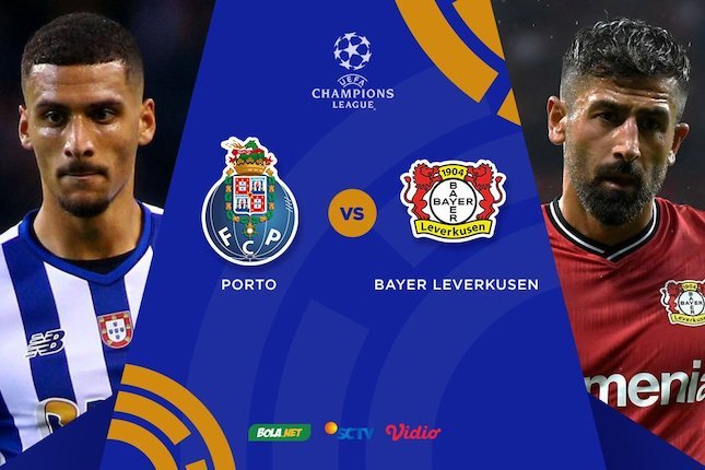 Liga Champions/UCL: Porto vs Bayer Leverkusen (c) Bola.net