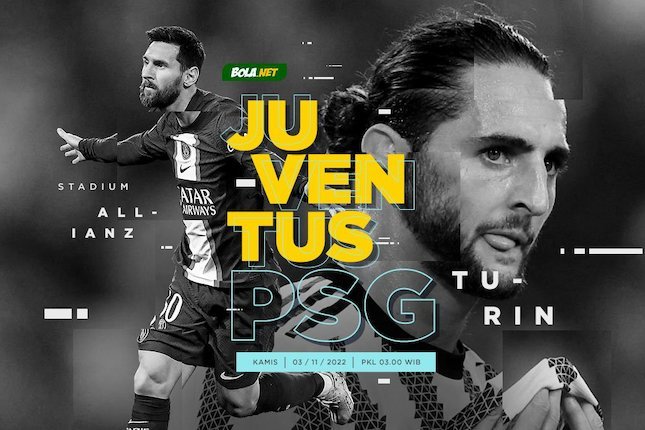 Live Streaming Liga Champions di Vidio: Juventus vs PSG Hari Ini, Kamis 3 November 2022