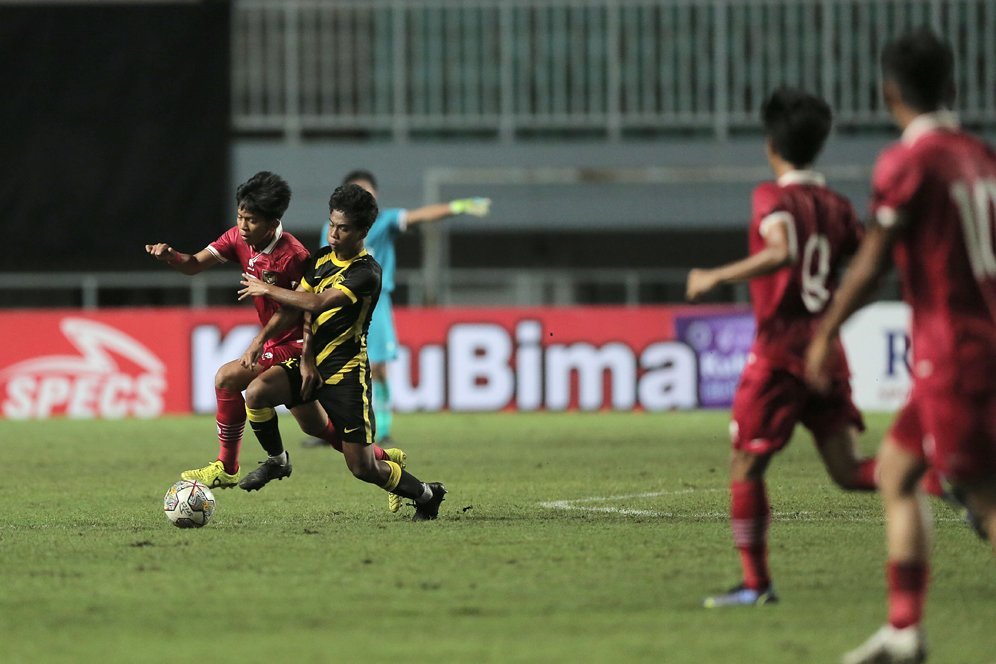 Highlights Kualifikasi Piala Asia U-17 2023: Indonesia 1-5 Malaysia