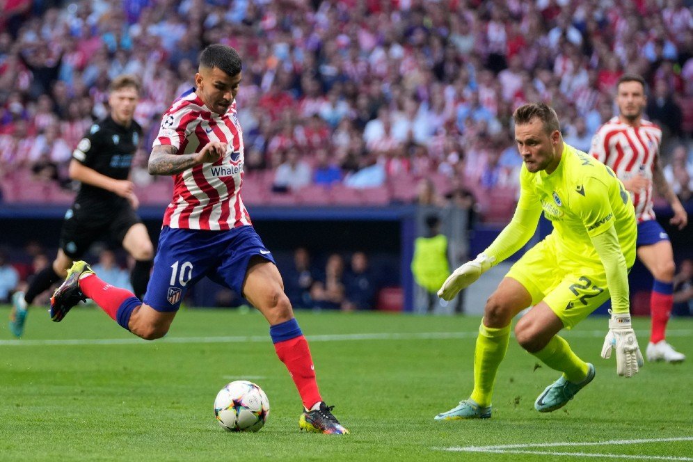 Hasil Atletico Madrid vs Club Brugge: Skor 0-0