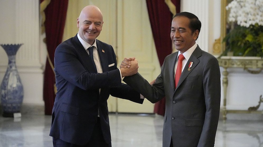 Presiden FIFA Singgung Gelaran Piala Dunia U-20 2023 di Indonesia Usai Bertemu Jokowi