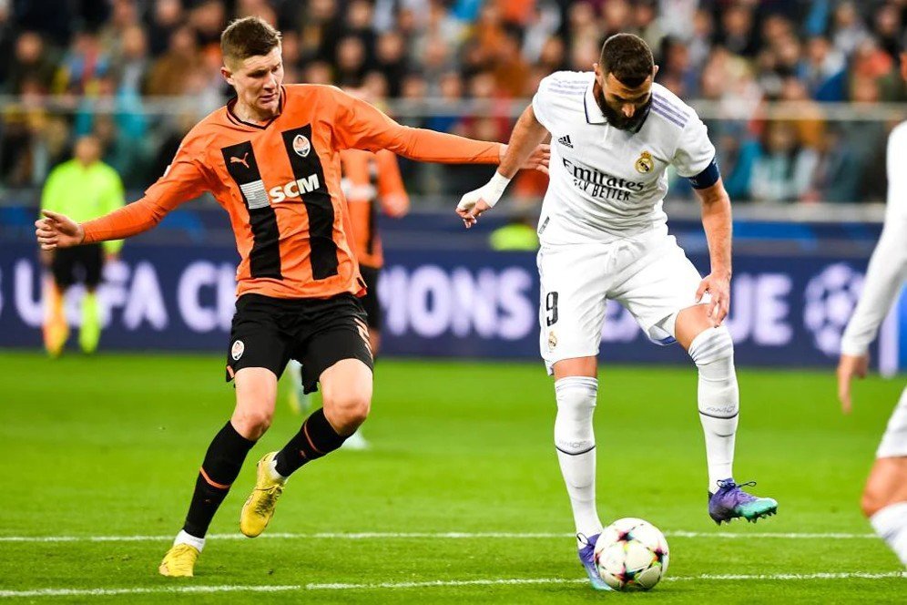 Highlights Liga Champions: Shakhtar Donetsk vs Real Madrid Berujung Imbang 1-1