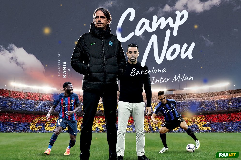 Live Streaming Liga Champions di Vidio: Barcelona vs Inter Milan Hari Ini, 13 Oktober 2022