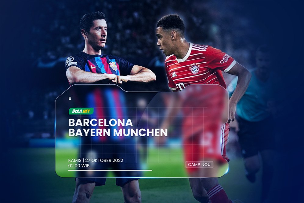 Link Streaming Liga Champions di Vidio: Barcelona vs Bayern Munchen, 27 Oktober 2022