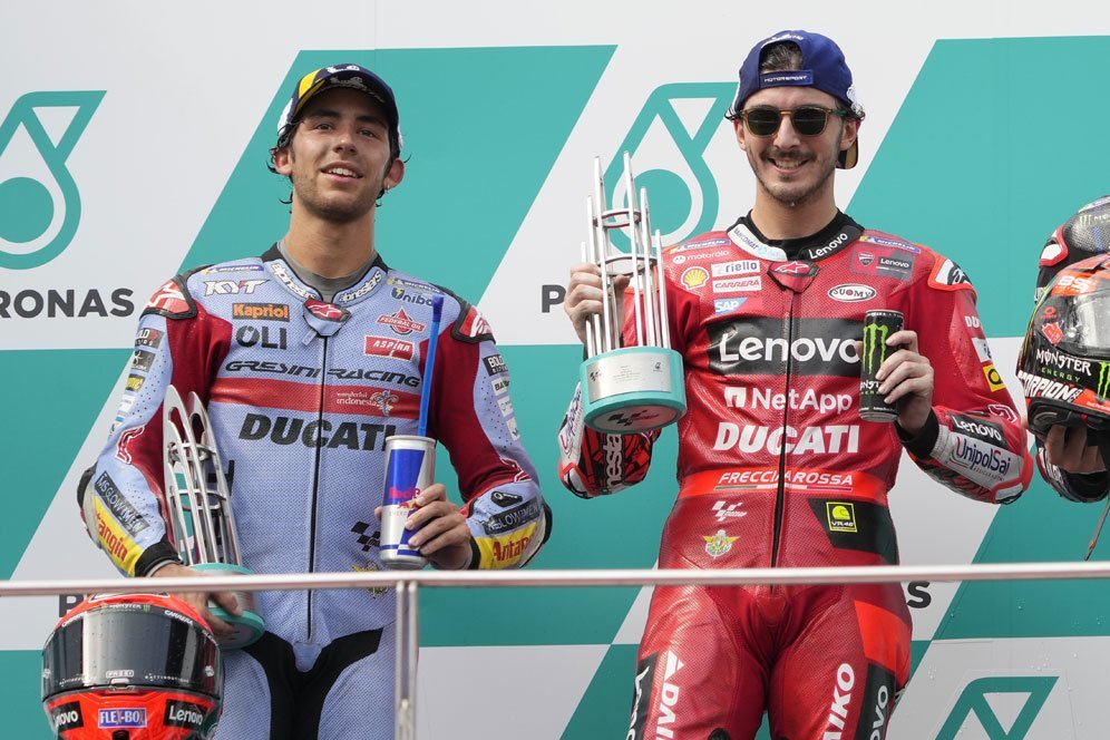 Ditinggal Jack Miller, Pecco Bagnaia: Takkan Mudah Setim dengan Enea Bastianini