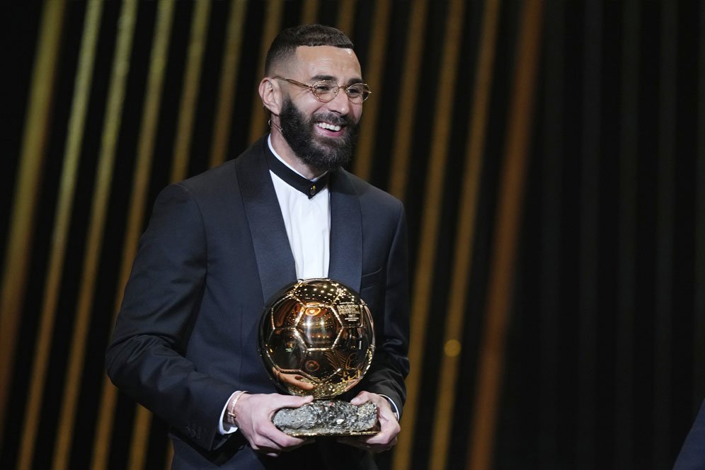 Karim Benzema Belum Dapat Ucapan Selamat dari Cristiano Ronaldo Usai Raih Ballon d'Or 2022