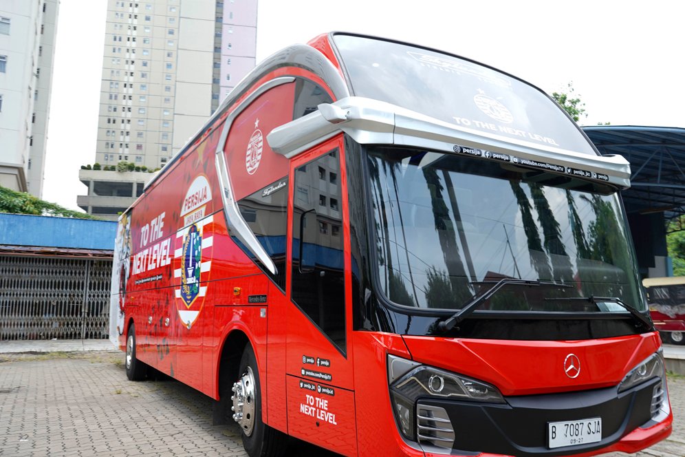 Wah! Persija Perkenalkan Bus dengan Fasilitas Mewah