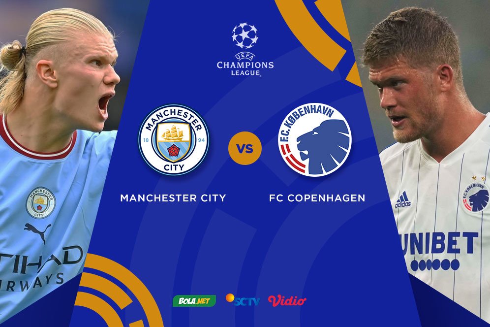 Prediksi Manchester City vs FC Copenhagen 6 Oktober 2022 Prediksi Manchester City vs FC Copenhagen 6 Oktober 2022
