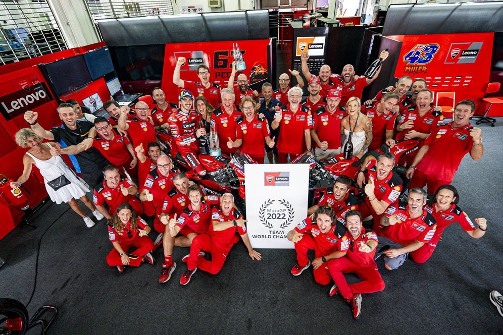 Triple Crown: Sikat Gelar Konstruktor dan Tim, Ducati Kini Tinggal Tunggu Gelar Pembalap