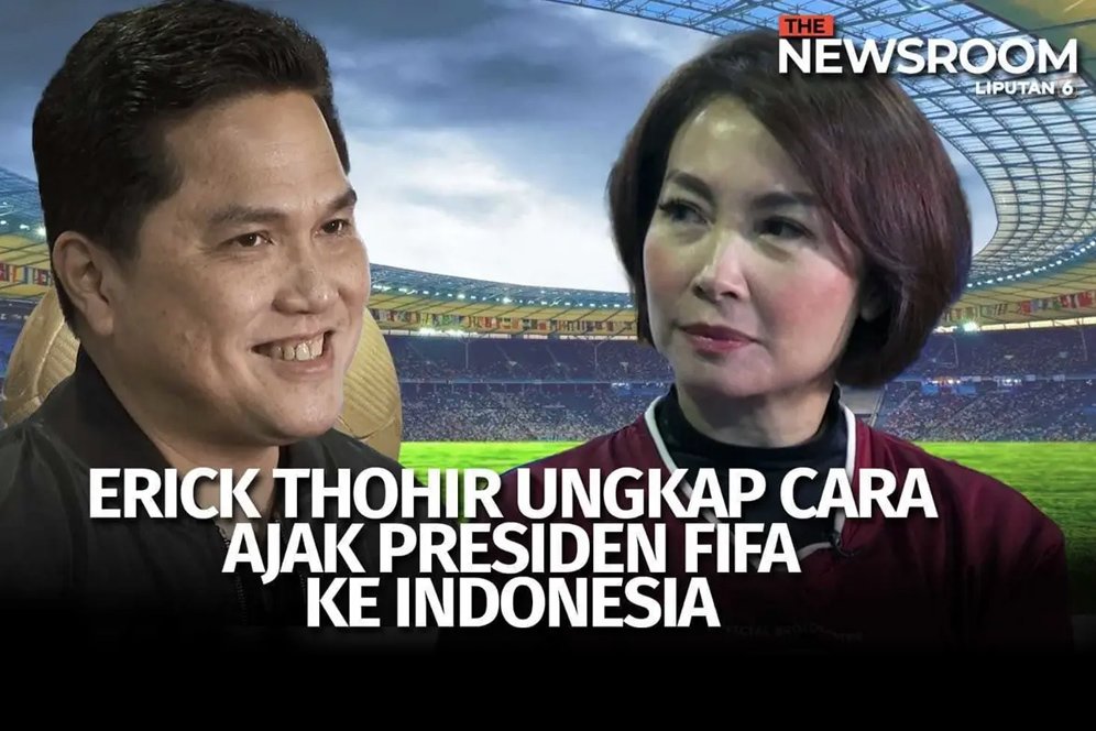 VIDEO: Kunjungan Erick Thohir ke The Newsroom Liputan 6 SCTV, Banyak Obrolan Seru! VIDEO: Kunjungan Erick Thohir ke The Newsroom Liputan 6 SCTV, Banyak Obrolan Seru!