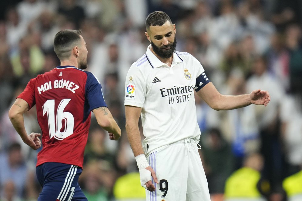 Hasil Real Madrid vs Osasuna: Skor 1-1