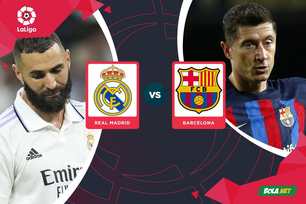 Link Streaming El Clasico di Vidio: Real Madrid vs Barcelona