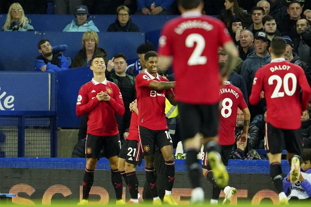 Pemenang dan Pecundang dari Laga Everton vs Manchester United: Horeee, Ronaldo Pecah Telur!