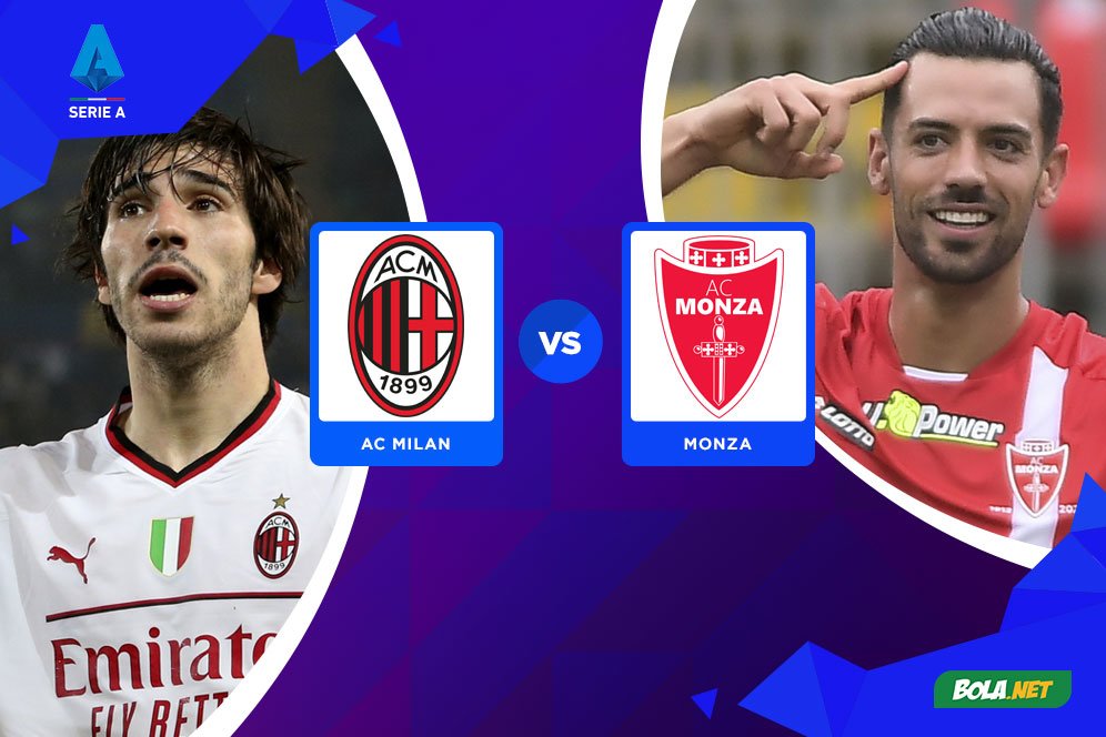 Nonton Siaran Live Streaming AC Milan vs Monza Hari Ini, 22 Oktober 2022