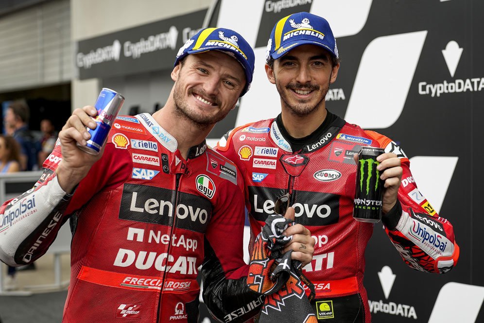 Pecco Bagnaia vs Jack Miller, Siapa yang Bakal Juarai MotoGP 2022 untuk Ducati? Pecco Bagnaia vs Jack Miller, Siapa yang Bakal Juarai MotoGP 2022 untuk Ducati?