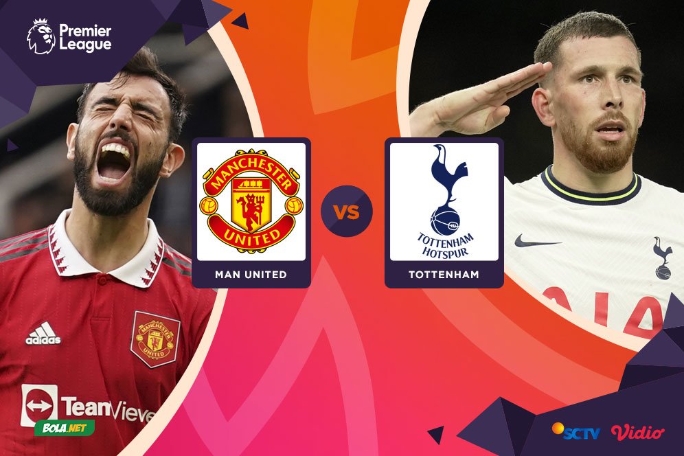 Link Streaming Liga Inggris di Vidio: Manchester United vs Tottenham, 20 Oktober 2022