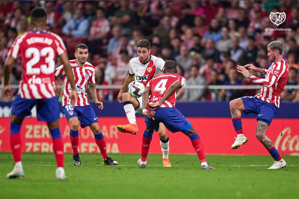 Hasil Atletico Madrid vs Rayo Vallecano: Skor 1-1