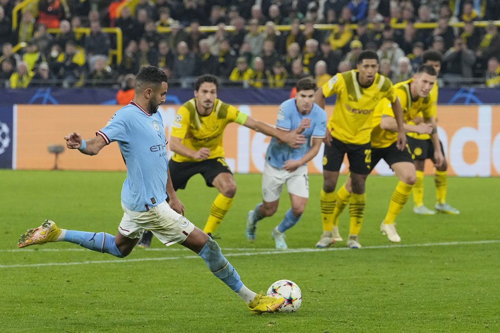 Dortmund vs Man City Tanpa Gol, Keduanya Tetap Tersenyum