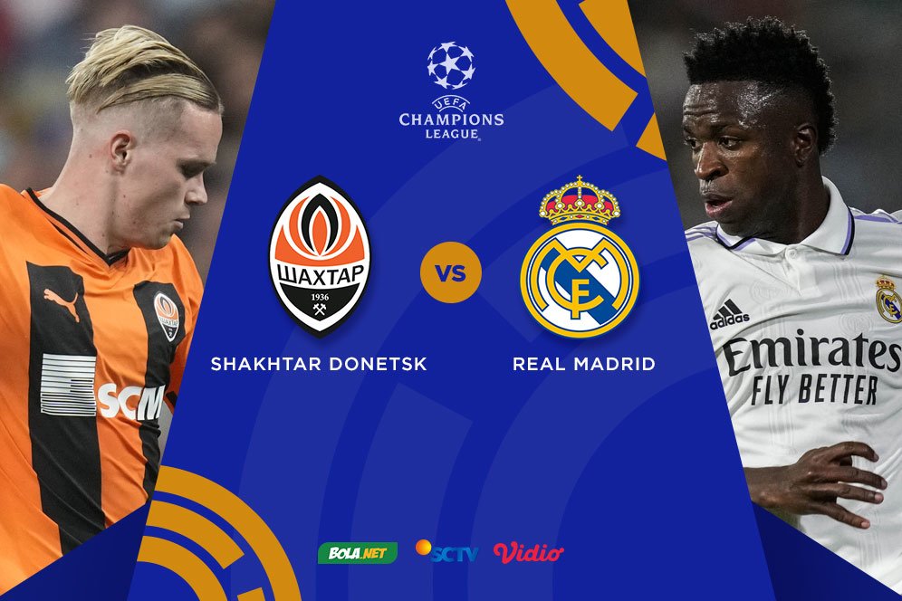 Prediksi Shakhtar Donetsk vs Real Madrid 12 Oktober 2022