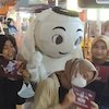 La'eeb, Si Maskot Piala Dunia 2022 Nikmati Serunya Suasana Malam di Tangerang & Surabaya