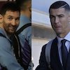 Ikonik! Lionel Messi dan Cristiano Ronaldo Main Catur Bareng Jelang Piala Dunia 2022