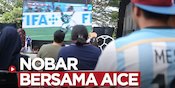 Video: Serunya Nobar Argentina vs Arab Saudi di Piala Dunia 2022 Bareng Aice