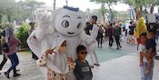 Seru! La'eeb Maskot Piala Dunia 2022 Nikmati Weekend dengan Keliling Mall Jabodetabek