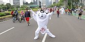 Simak Yuk! Keseruan La'eeb si Maskot Piala Dunia 2022 di CFD Jakarta