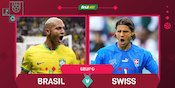 Prediksi Piala Dunia: Brasil vs Swiss 28 November 2022